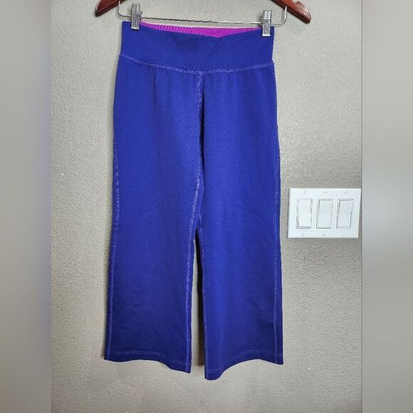 Patagonia Womens Blue And Pink Pliant Capris Pants - Picture 1 of 7